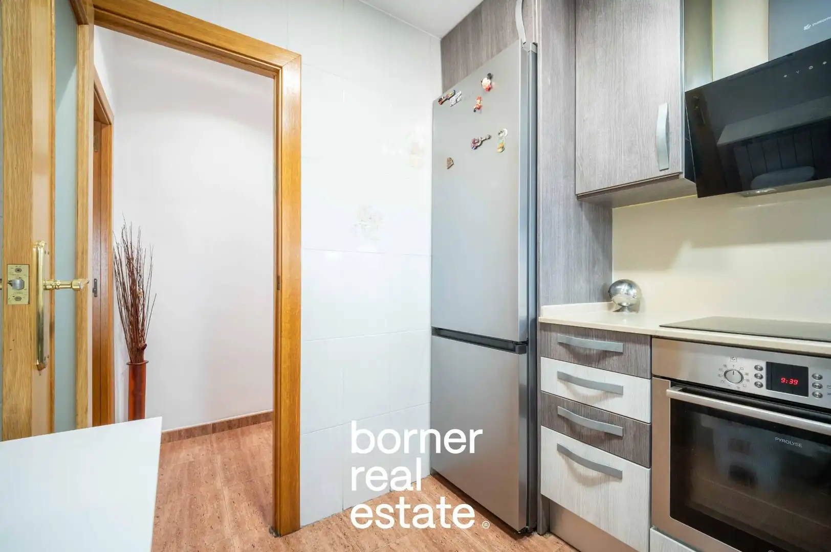 Cocina de Piso en venta en Sabadell con Aire acondicionado, Calefacción y Terraza