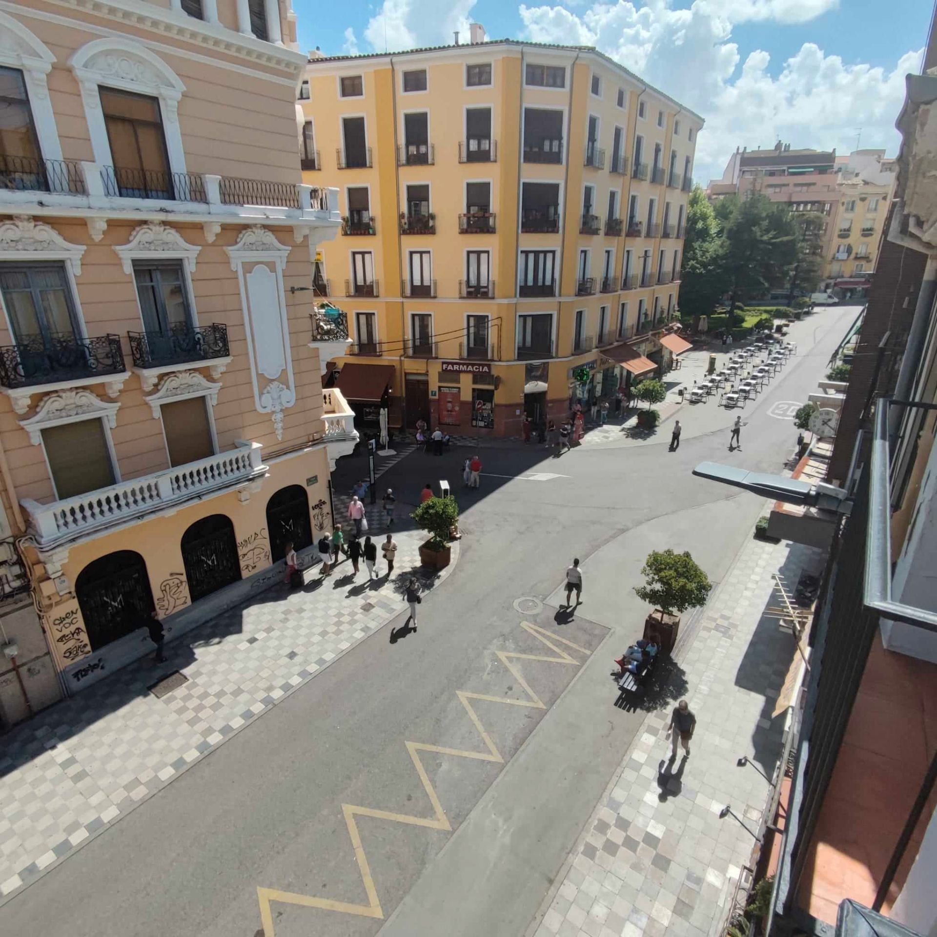 Exterior view of Attic for sale in Cuenca Capital  with Heating, Terrace and Furnished