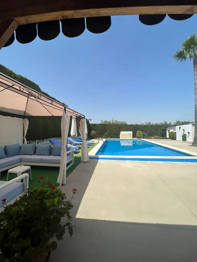 Swimming pool of Houses for sale in Lucena  with Air Conditioner, Heating and Private garden