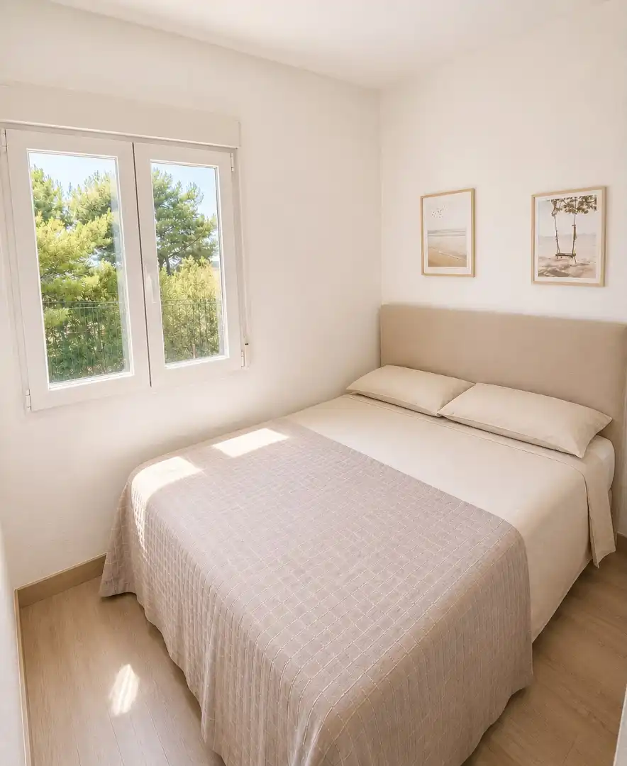 Dormitori de Casa adosada en venda en Alcalà de Xivert amb Aire condicionat, Jardí privat i Terrassa