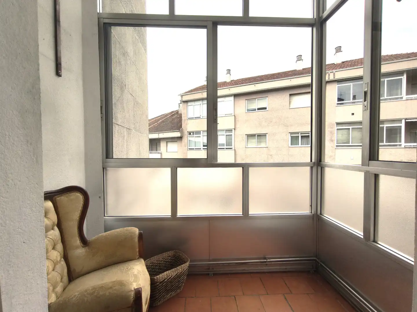 Balcony of Flat for sale in Ourense Capital   with Heating, Storage room and Furnished