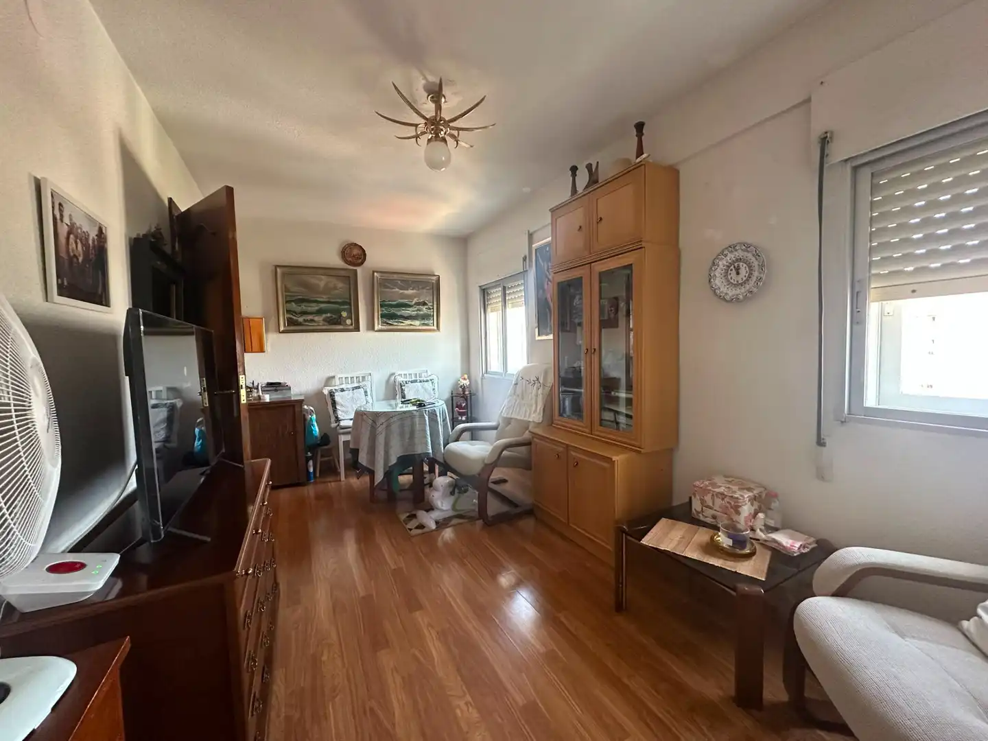 Living room of Flat for sale in Madrid  with Air Conditioner and Heating