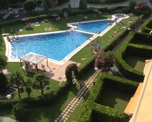 Piscina de Pis de lloguer en  Valencia Capital amb Aire condicionat, Calefacció i Jardí privat