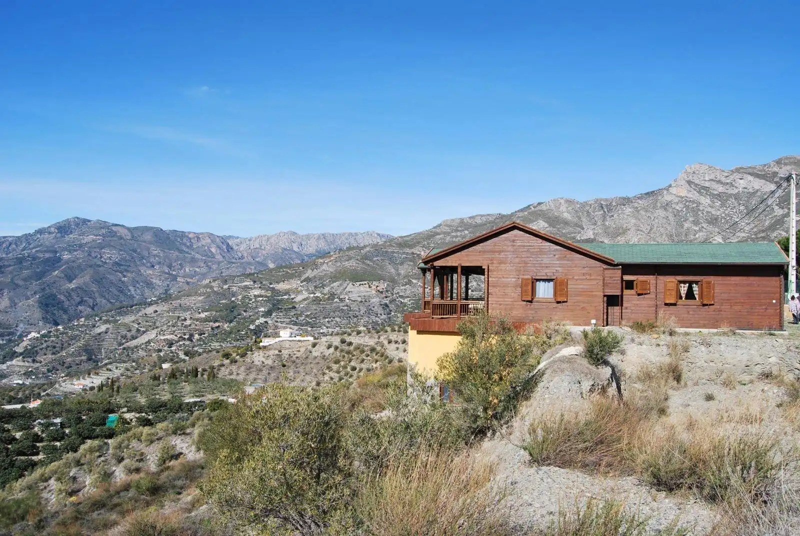 Vista exterior de Casa o chalet en venta en Jete con Calefacción, Parquet y Terraza