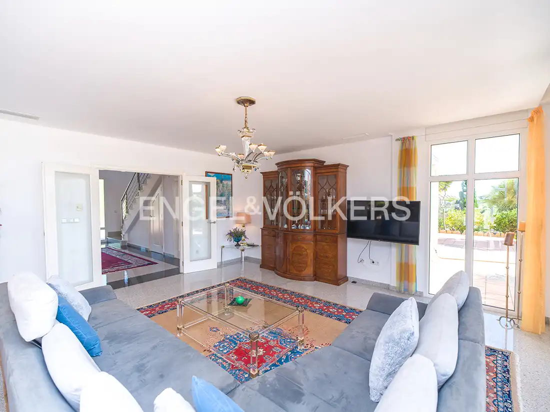Living room of Houses for sale in Elche / Elx  with Air Conditioner, Heating and Private garden