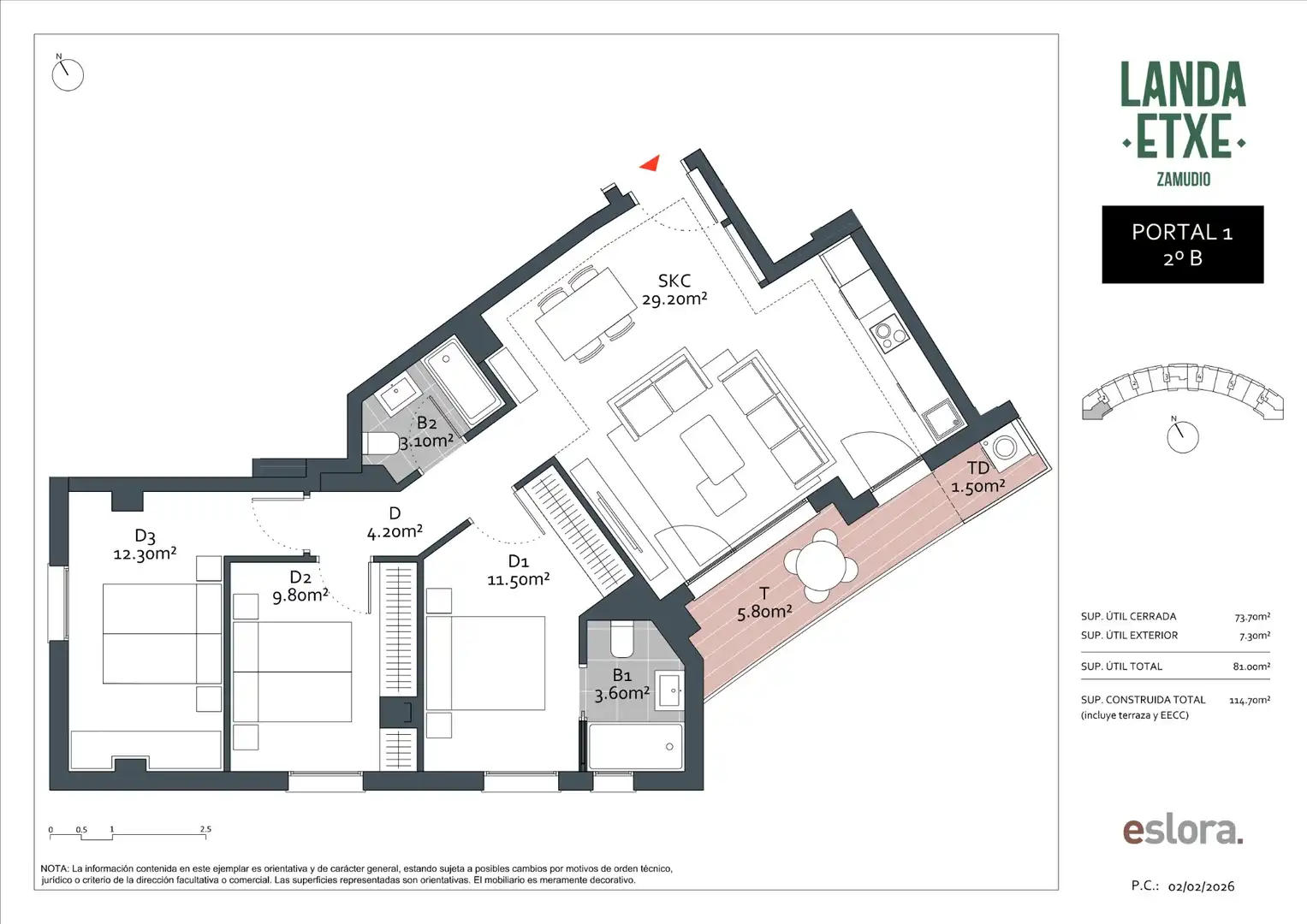 Piso en venta en Zamudio