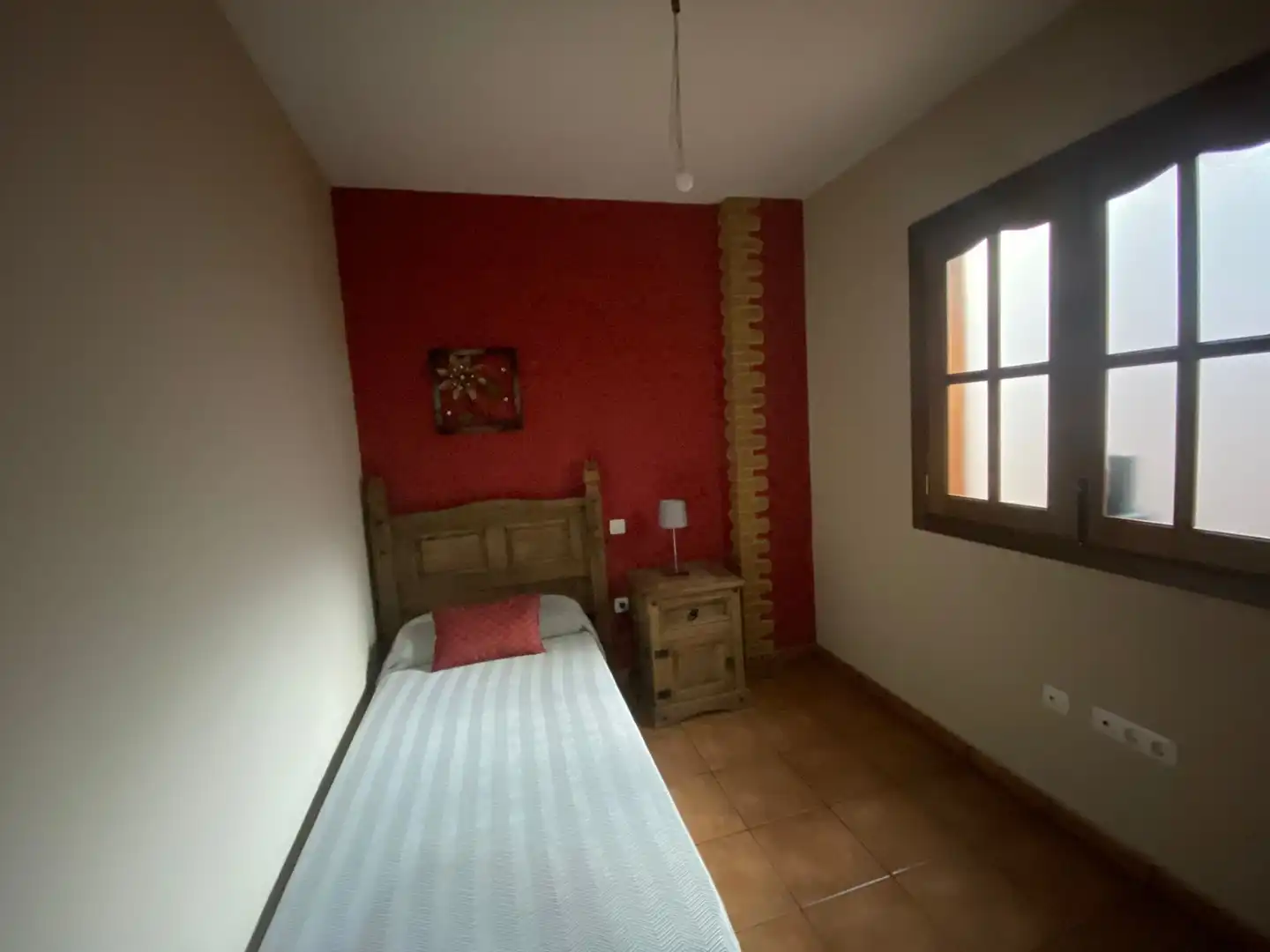 Schlafzimmer von Einfamilien-Reihenhaus zum Verkauf in La Aldea de San Nicolás  mit Terrasse, Möbliert und Ofen