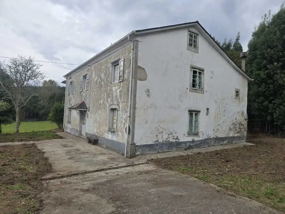 Vista exterior de Finca rústica en venda en As Somozas  amb Terrassa i Traster