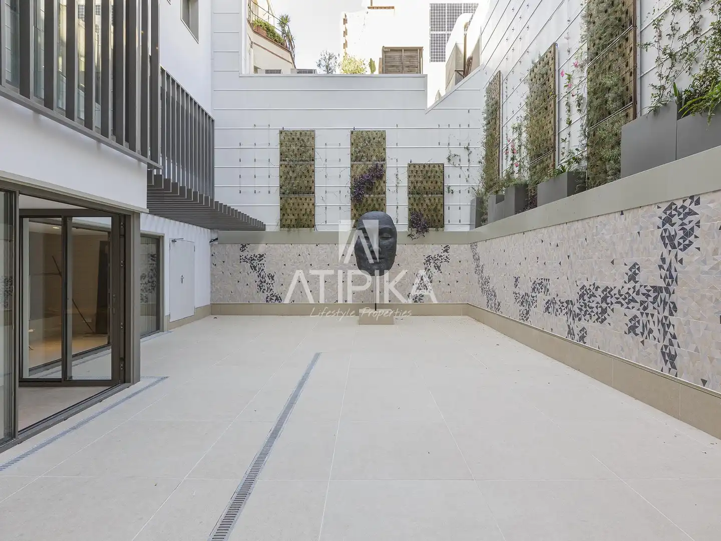 Terrasse von Dachboden zum Verkauf in Barcelona mit Klimaanlage, Heizung und Terrasse