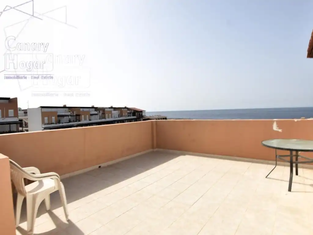 Terrasse von Dachboden zum Verkauf in San Miguel de Abona mit Heizung, Privatgarten und Balkon
