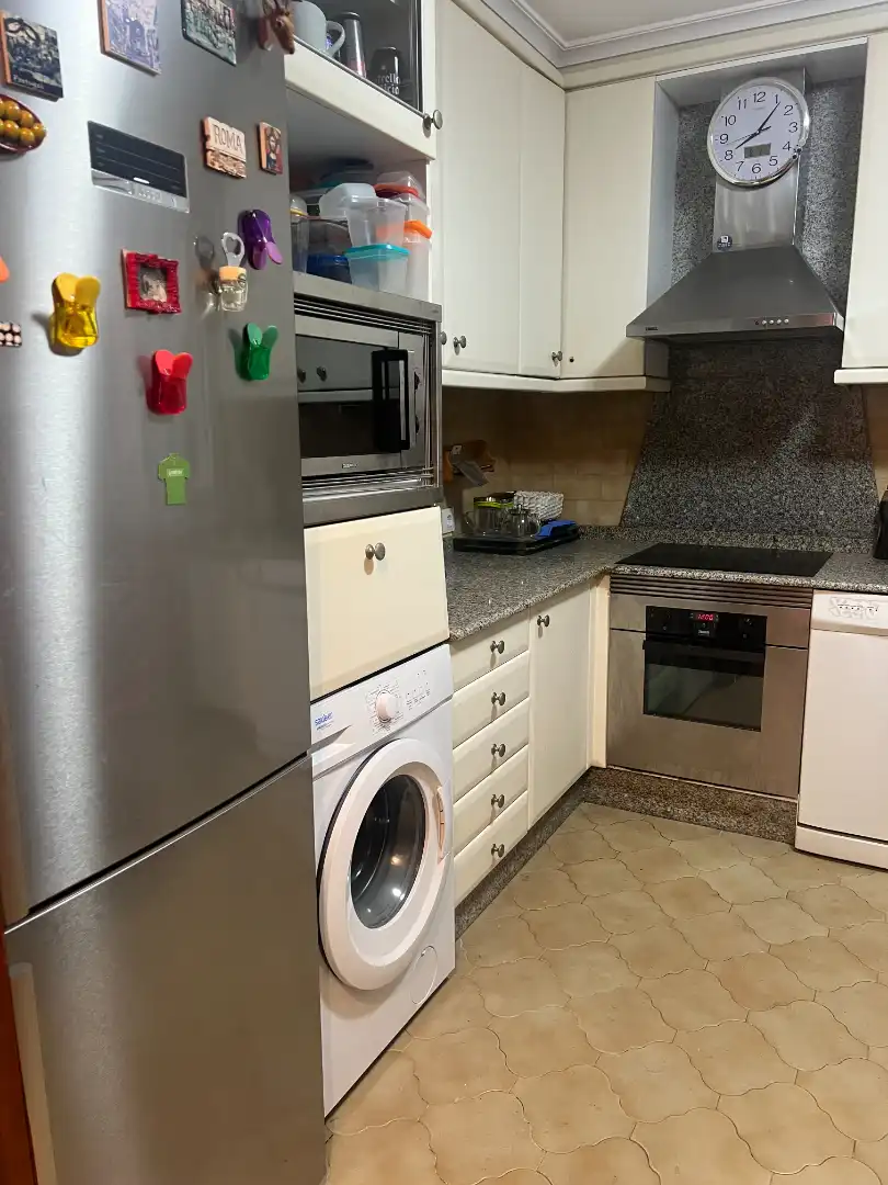 Kitchen of Apartments for sale in Baiona  with Heating, Furnished and Washing machine