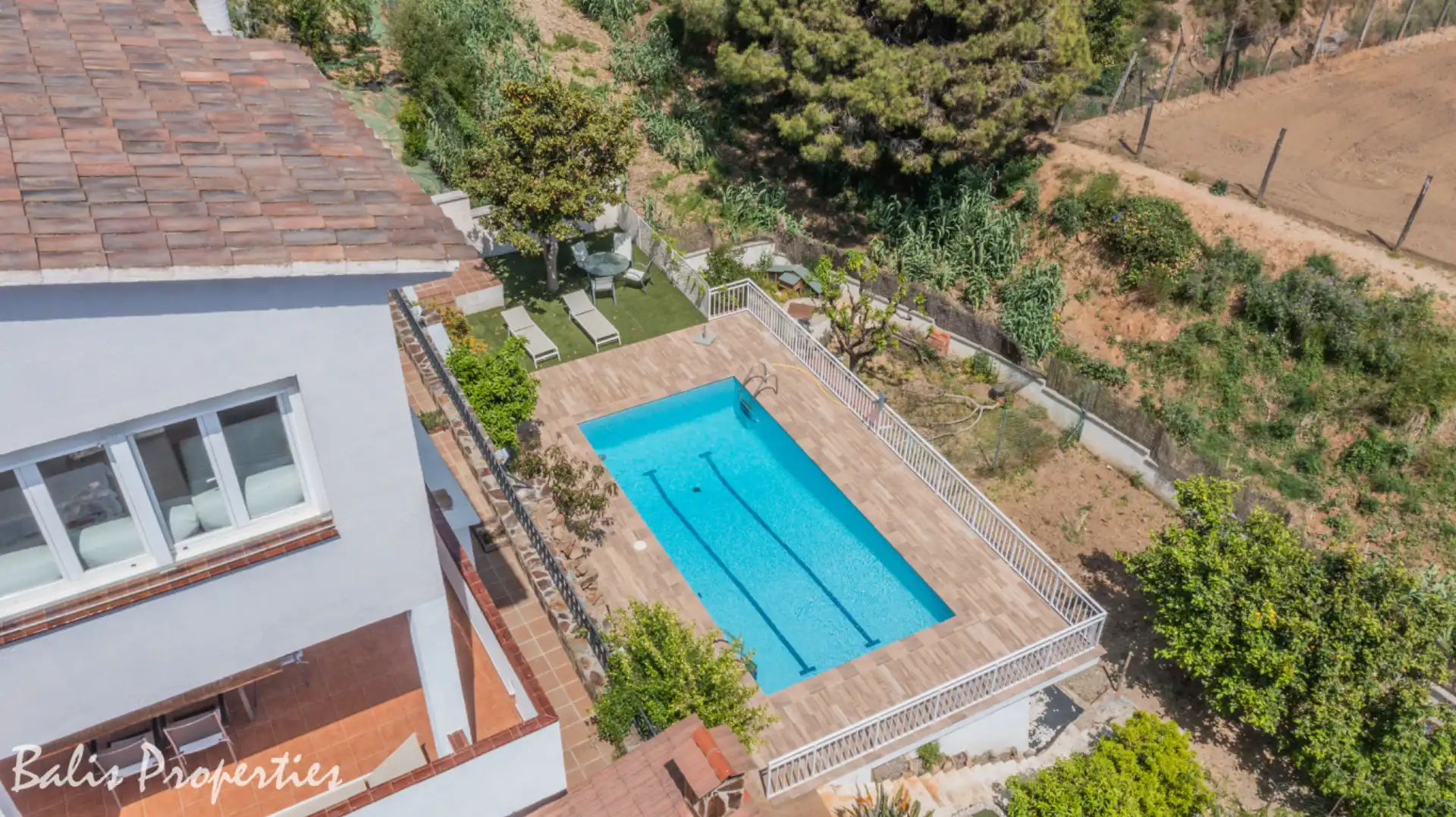 Piscina de Casa o chalet en venta en Cabrils con Aire acondicionado, Calefacción y Jardín privado