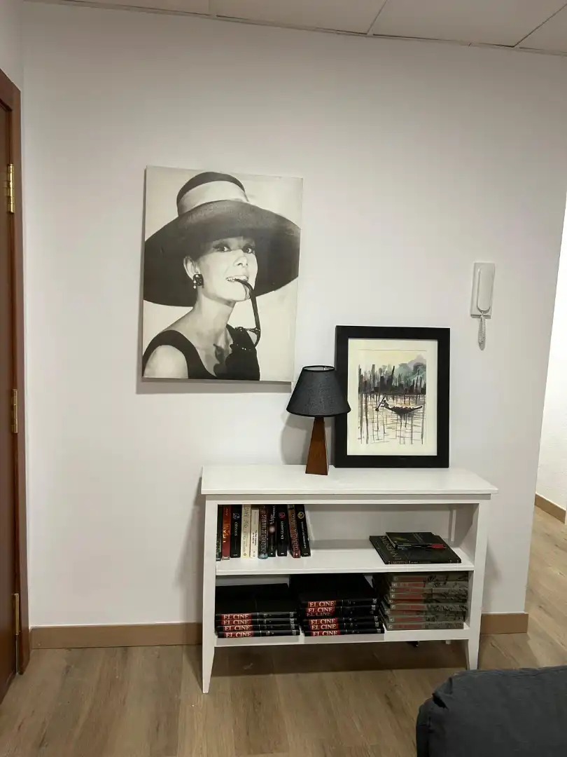 Sala d'estar de Pis de lloguer en Murcia amb Moblat, Forn i Rentadora