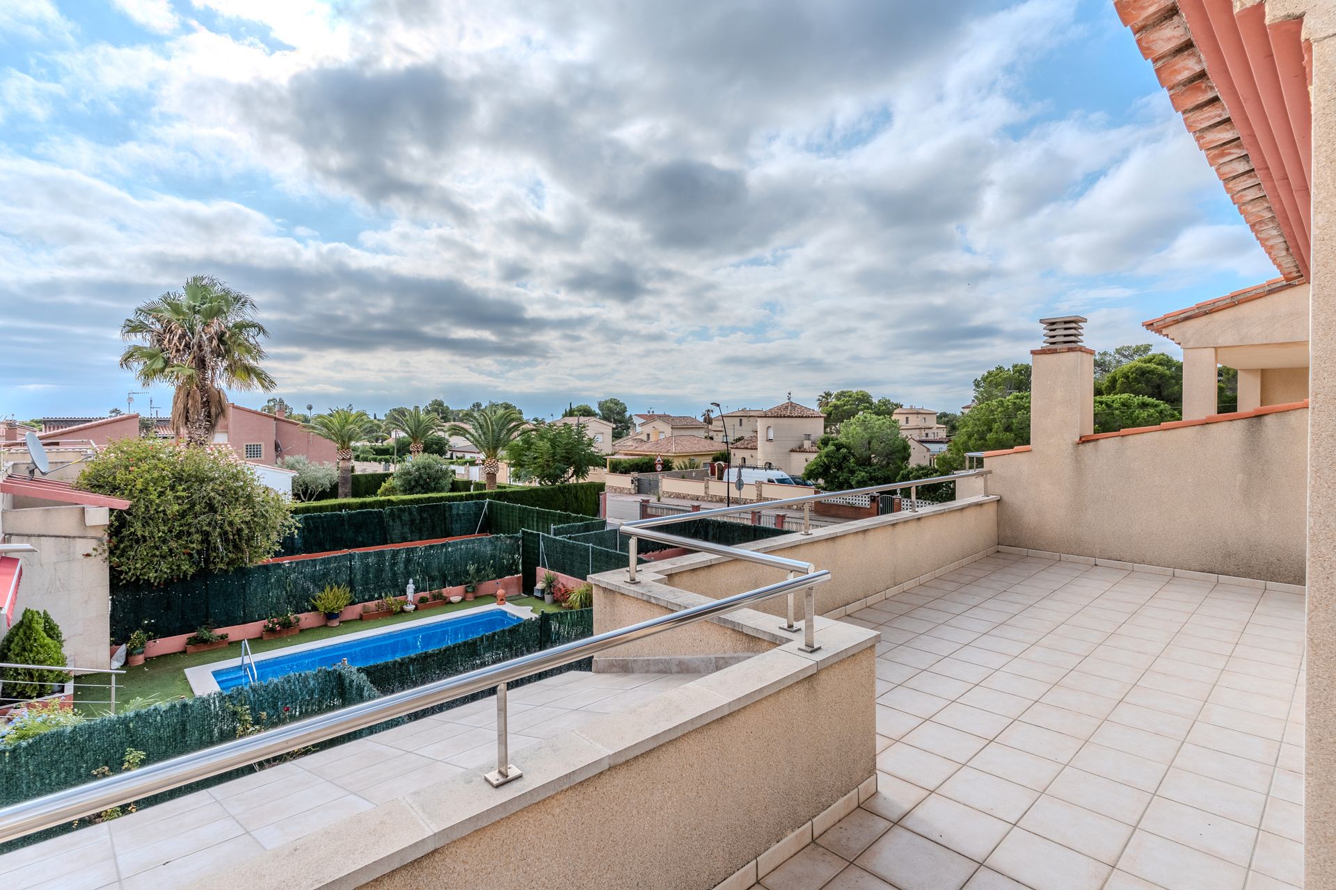 Terrassa de Casa adosada en venda en L'Ametlla de Mar  amb Calefacció, Jardí privat i Terrassa