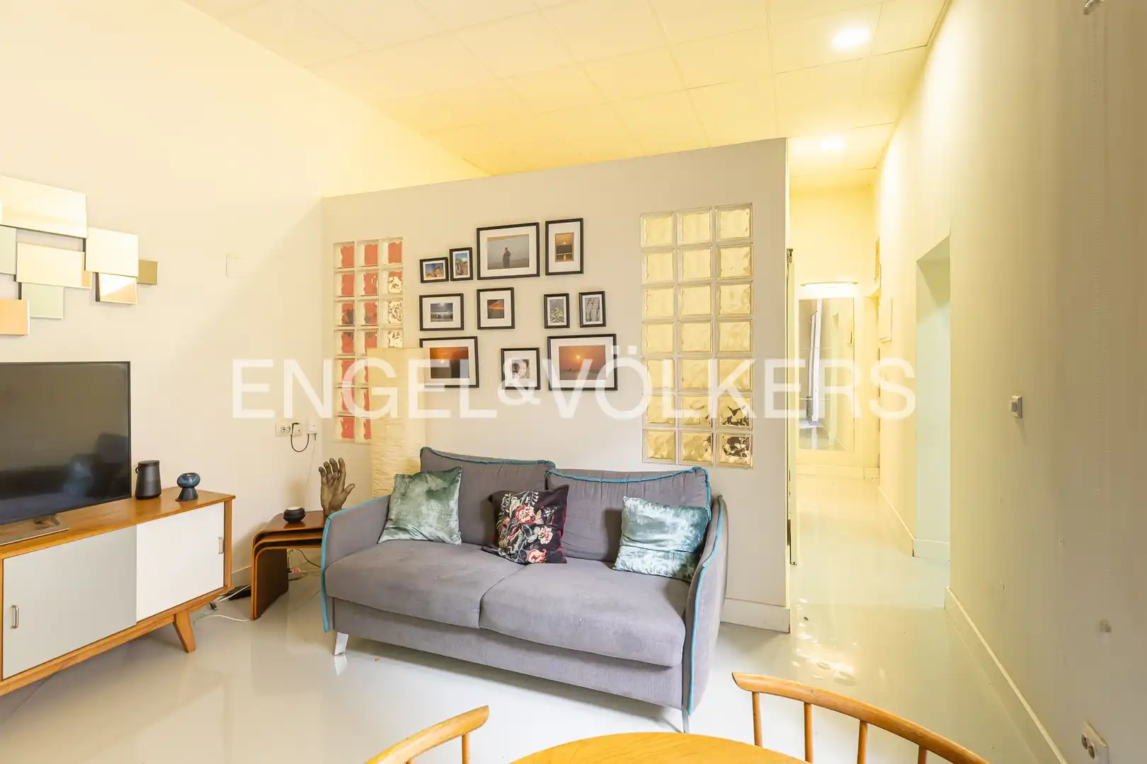 Wohnzimmer von Wohnung zum Verkauf in  Madrid Capital mit Klimaanlage, Heizung und Terrasse