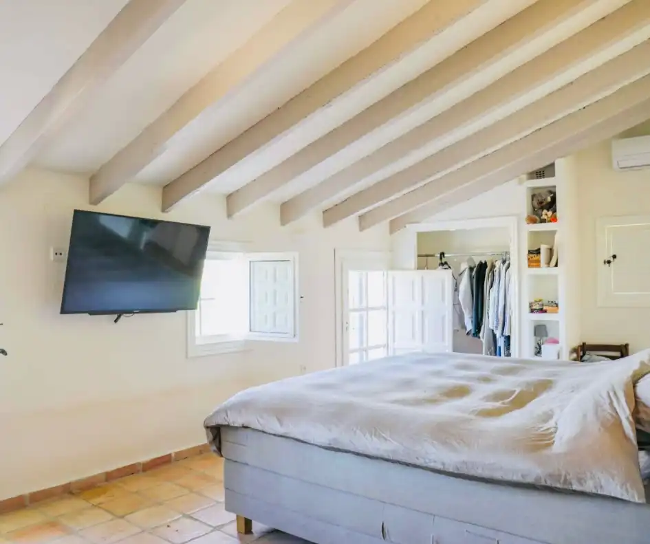 Bedroom of Houses for sale in Dénia  with Air Conditioner, Heating and Private garden