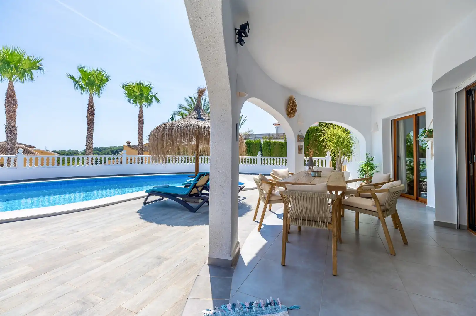 Terrasse von Haus oder Chalet zum Verkauf in Moraira