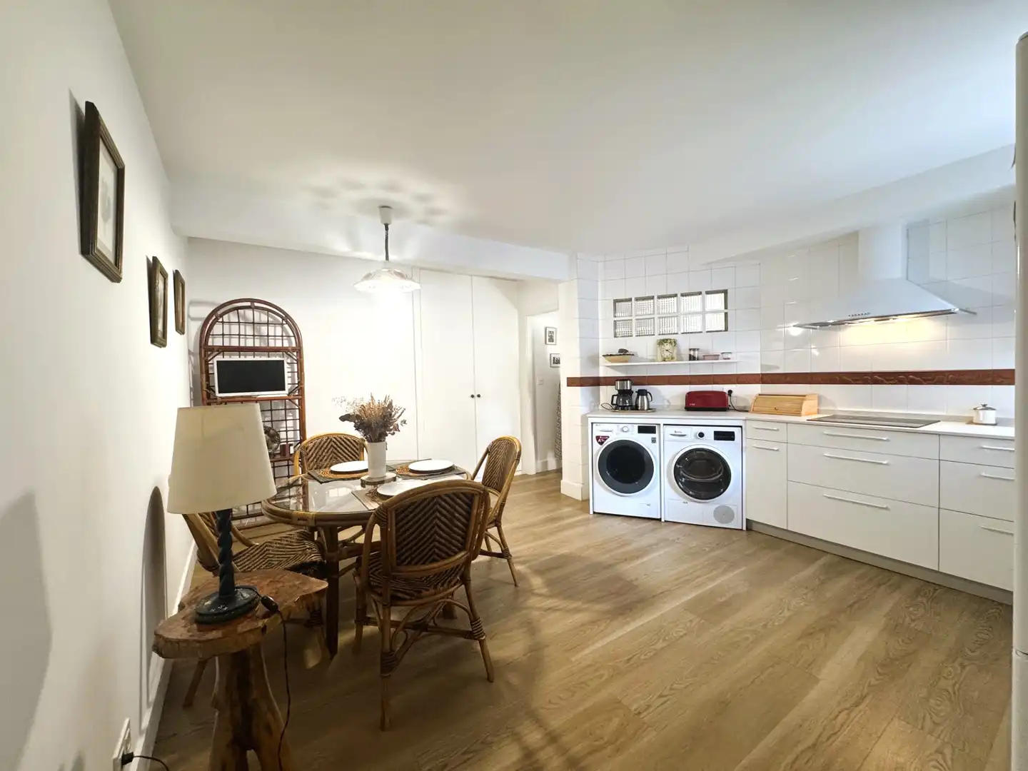 Cocina de Piso en venta en Getxo  con Calefacción, Parquet y Amueblado