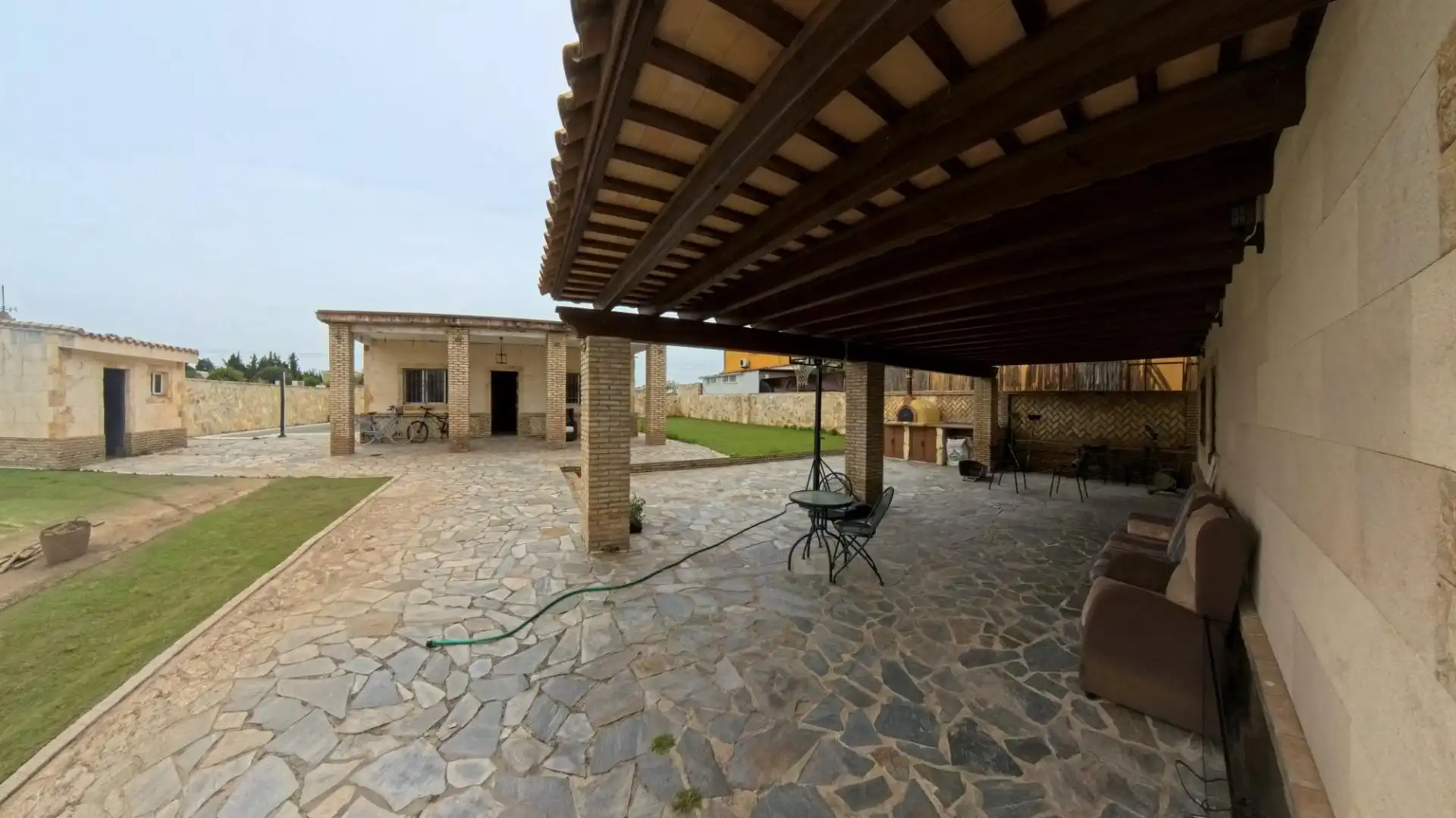 Terrassa de Casa o xalet en venda en El Puerto de Santa María amb Jardí privat i Piscina