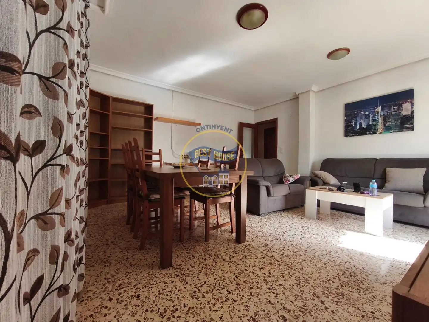 Sala d'estar de Pis en venda en Montesa amb Balcó