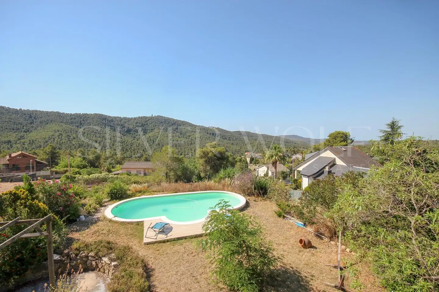 Jardín de Casa o chalet en venta en Vallirana con Calefacción, Jardín privado y Parquet