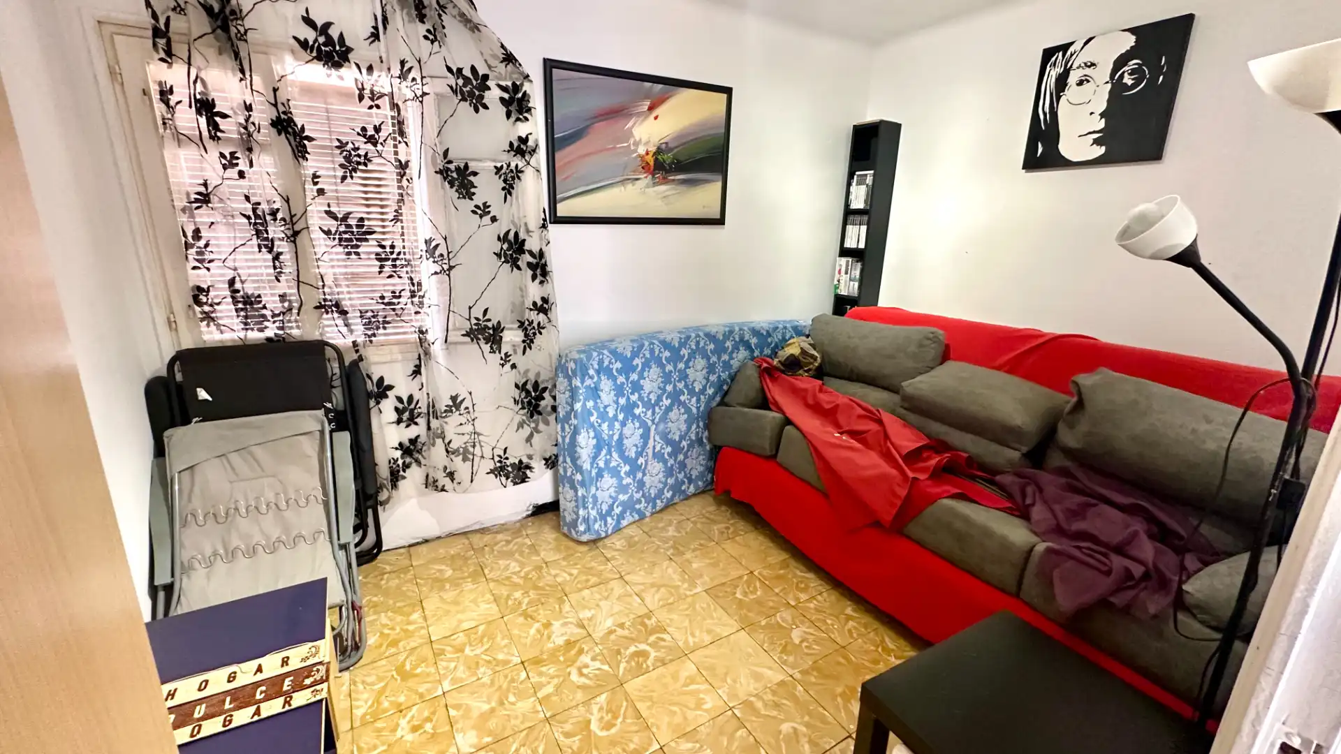 Sala de estar de Planta baja en venta en Barcelona con Aire acondicionado, Calefacción y Terraza