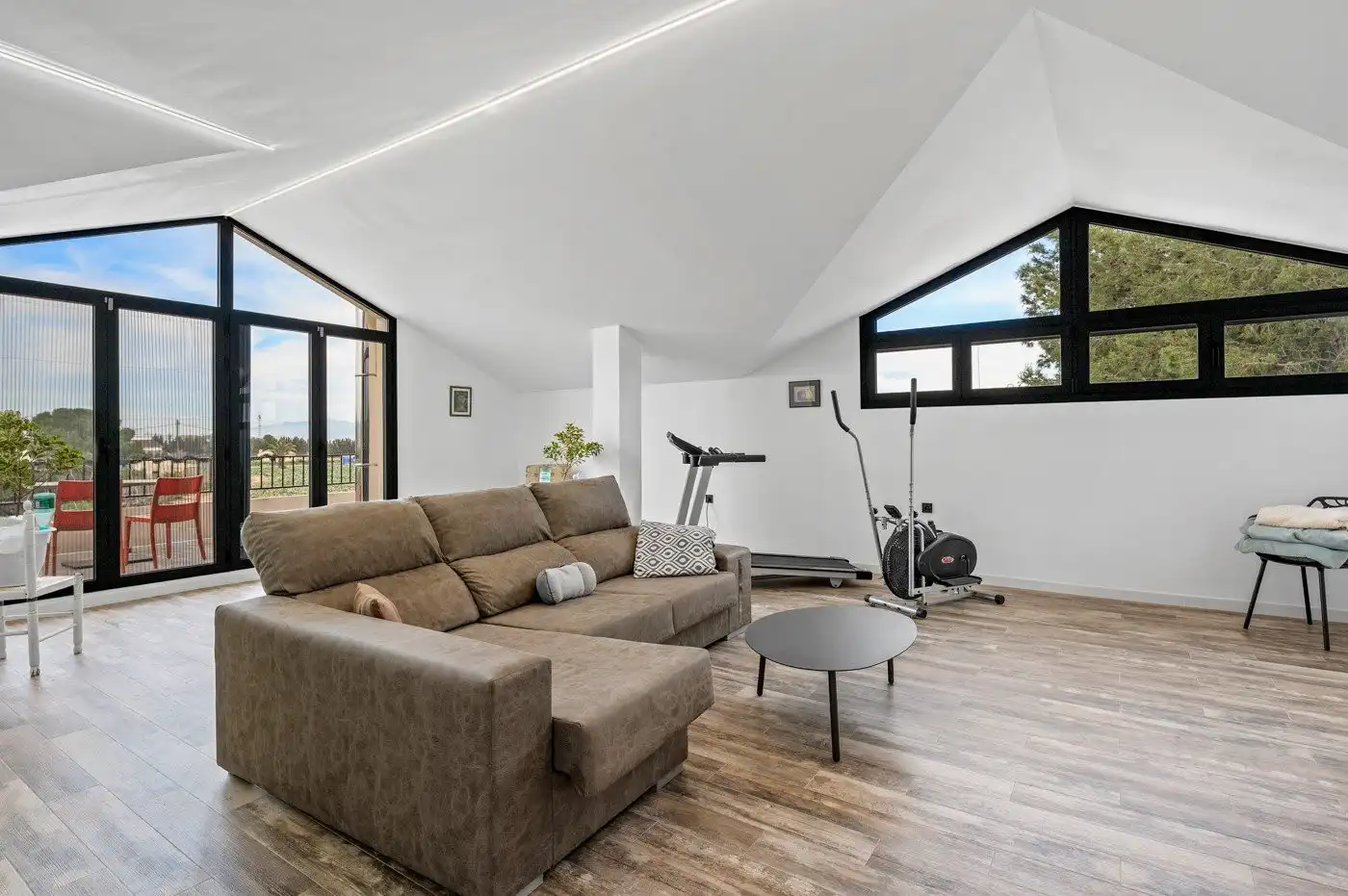 Sala de estar de Finca rústica en venta en Murcia con Terraza, Trastero y Piscina