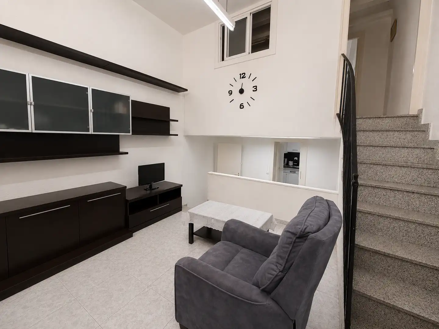 Wohnzimmer von Maisonette zum Verkauf in Barcelona mit Möbliert