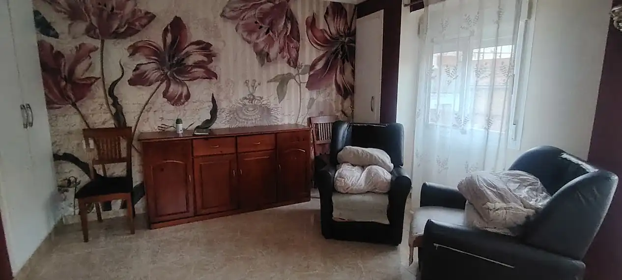 Living room of Flat for rent in Linares  with Air Conditioner, Heating and Furnished