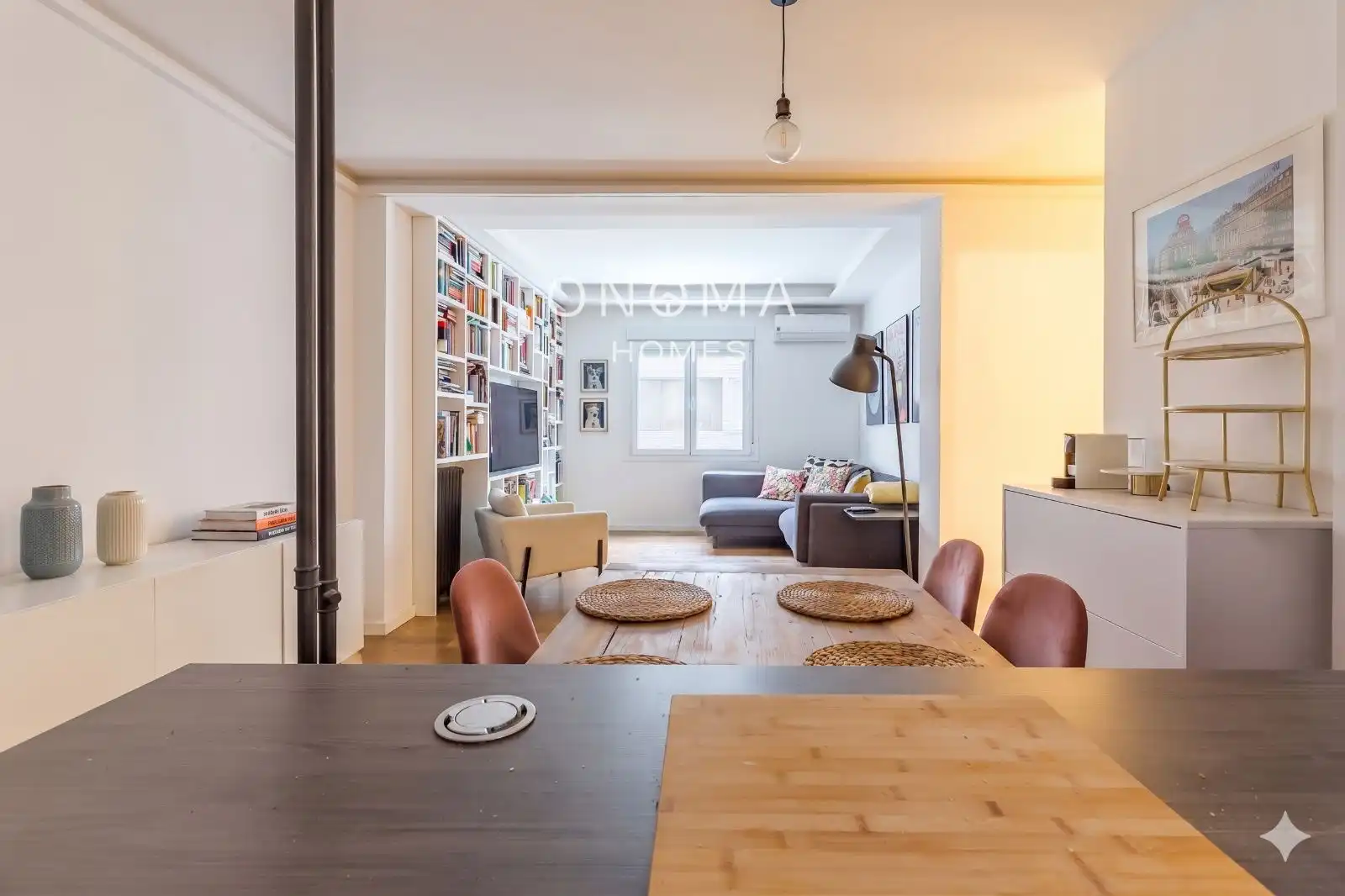 Sala de estar de Piso en venta en Madrid con Aire acondicionado, Calefacción y Parquet
