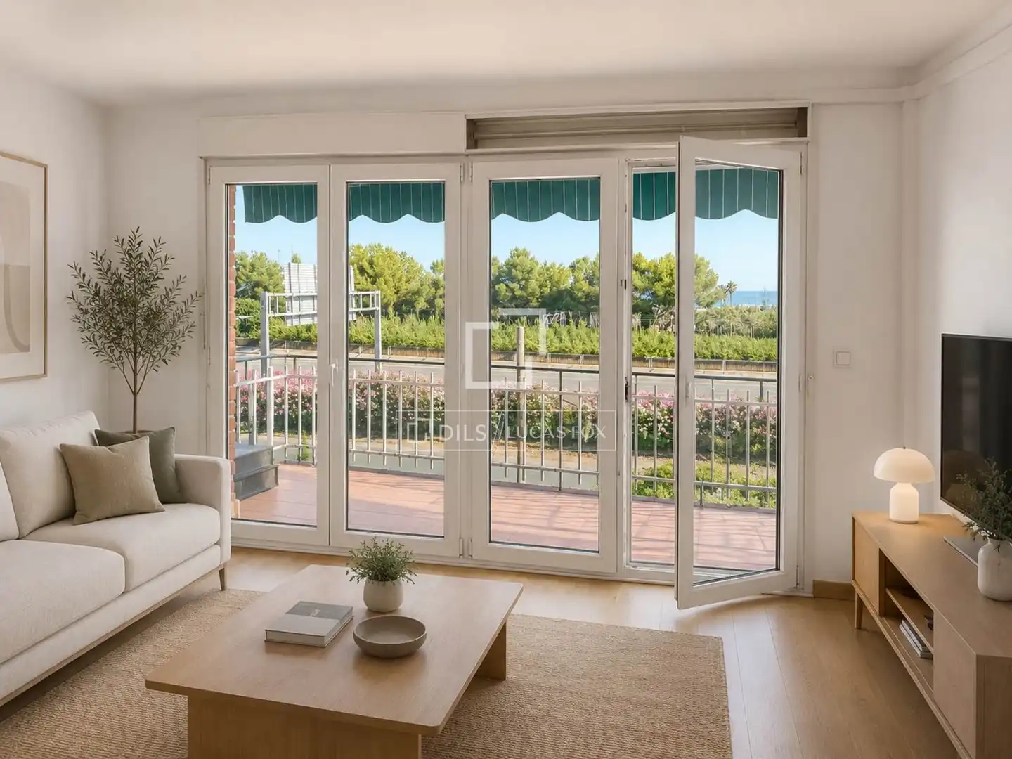 Exterior view of Lofts for sale in Castelldefels  with Air Conditioner, Terrace and Balcony