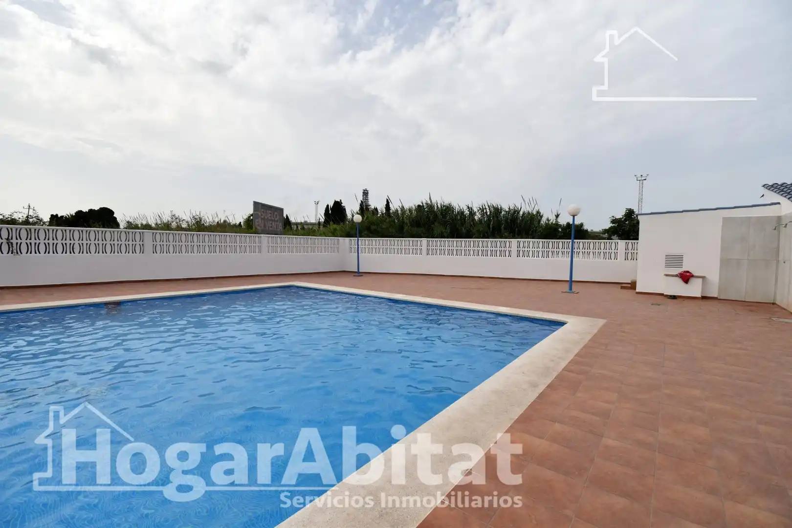 Piscina de Casa adosada en venda en Almazora / Almassora amb Terrassa, Traster i Moblat