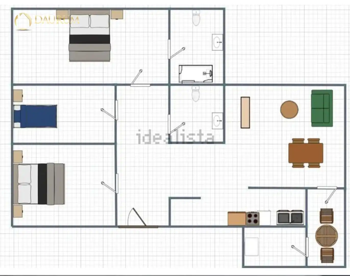 Piso en venta en Alicante / Alacant con Aire acondicionado, Calefacción y Terraza