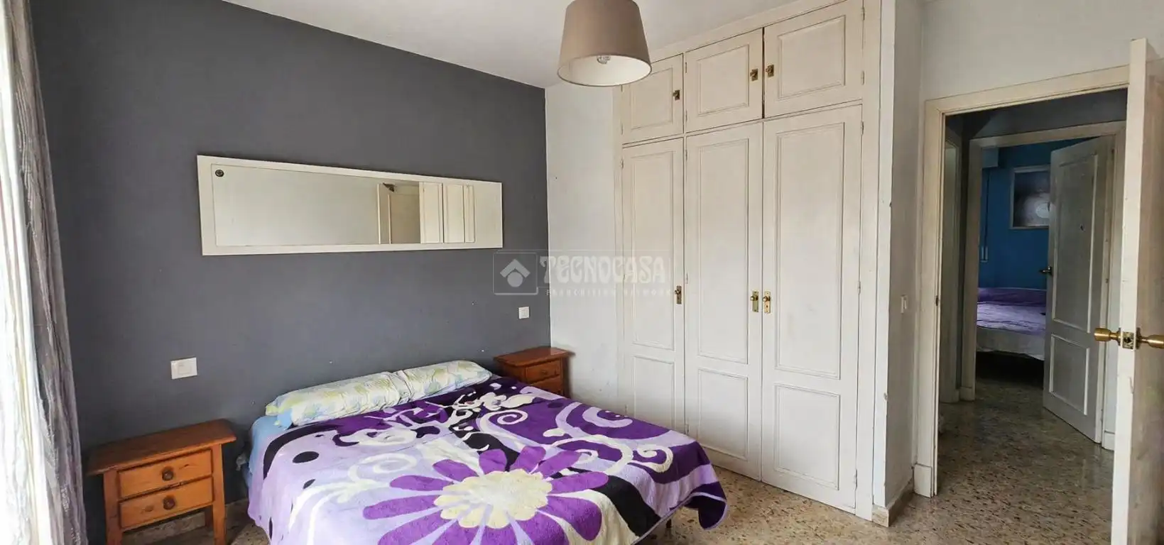 Bedroom of Flat for sale in Sevilla  with Air Conditioner and Terrace