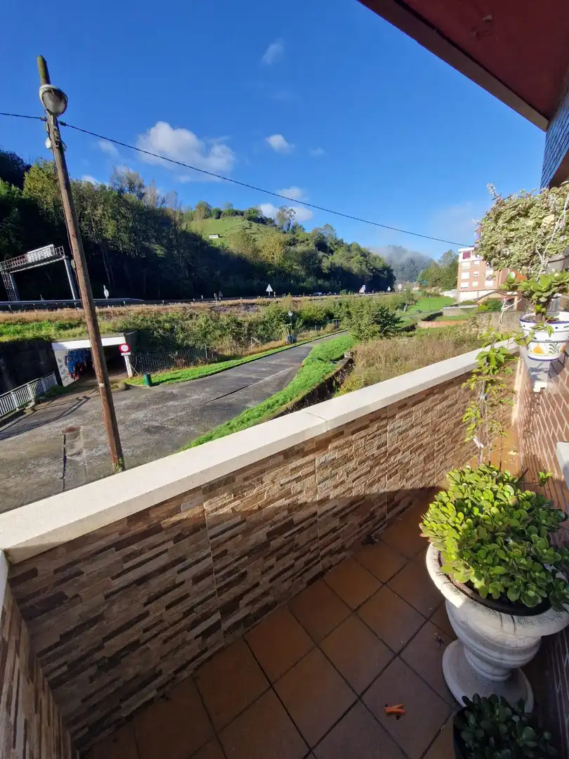 Exterior view of Flat for sale in Oviedo   with Heating, Parquet flooring and Terrace