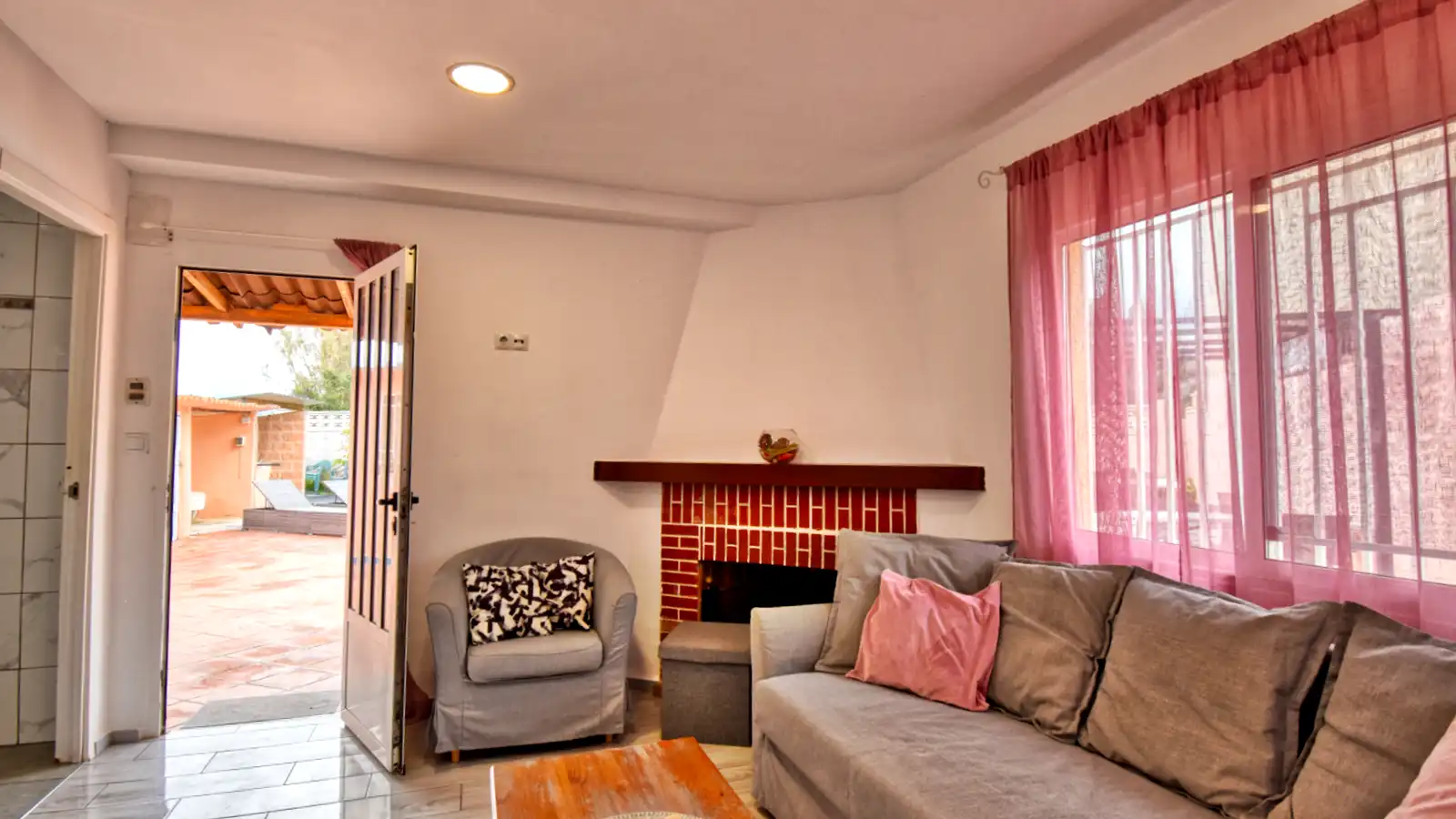 Wohnzimmer von Haus oder Chalet zum Verkauf in Gandia mit Klimaanlage, Heizung und Privatgarten