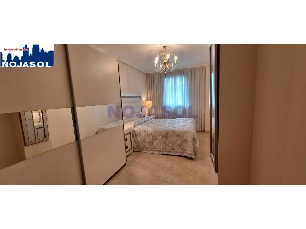 Bedroom of Flat for rent in Noja  with Heating, Terrace and Furnished