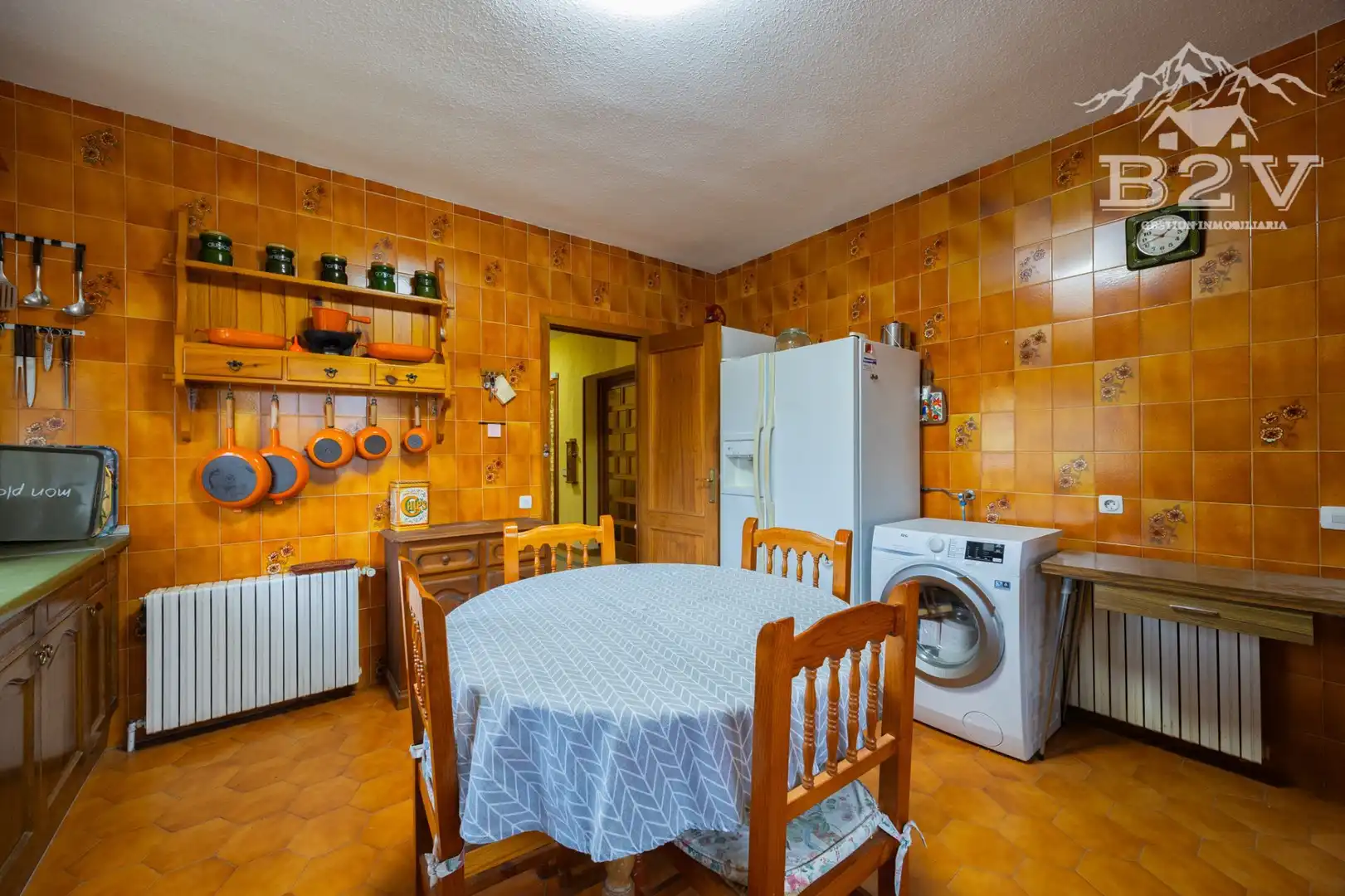 Cuina de Casa o xalet en venda en Soto del Real amb Calefacció, Jardí privat i Terrassa