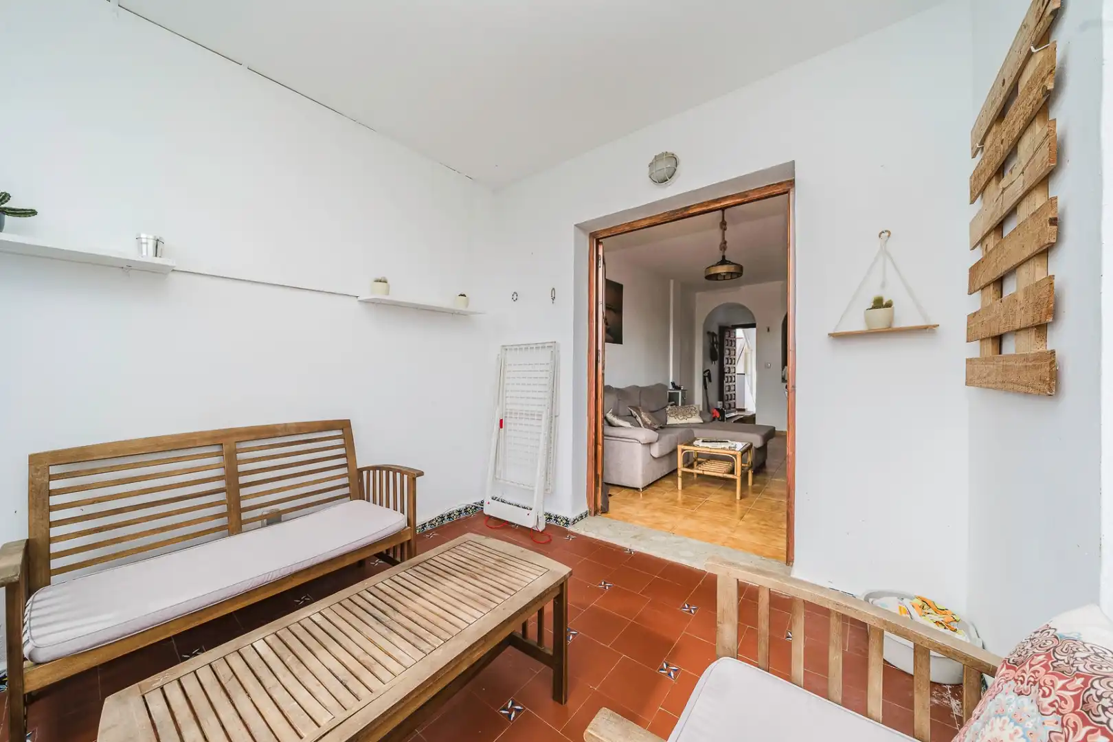 Terrassa de Apartament de lloguer en Santiago de la Ribera