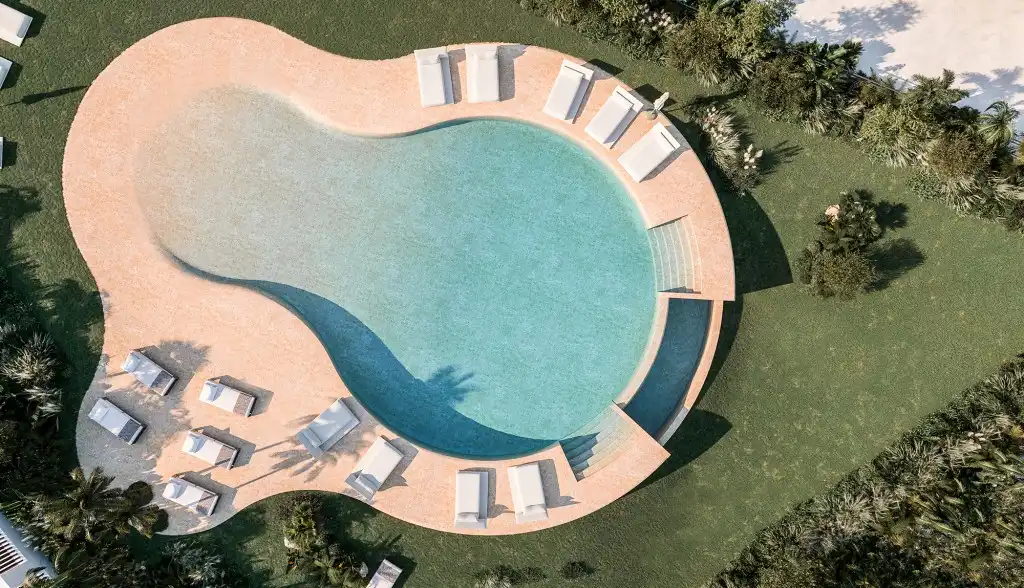 Swimming pool of Ground floor for sale in Estepona  with Air Conditioner, Terrace and Internet
