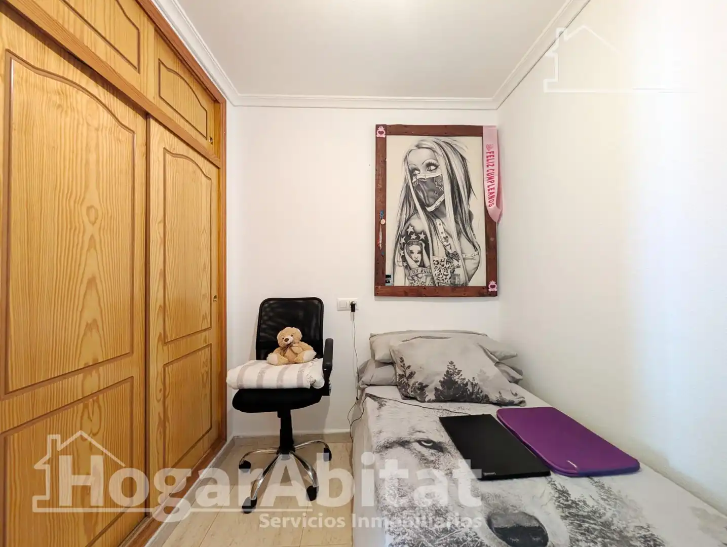 Bedroom of Detached homes for sale in Santa Pola  with Air Conditioner, Heating and Terrace