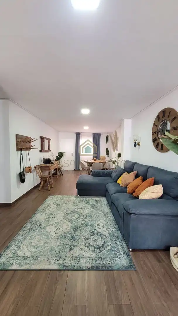 Sala d'estar de Pis en venda en L'Olleria amb Aire condicionat i Terrassa