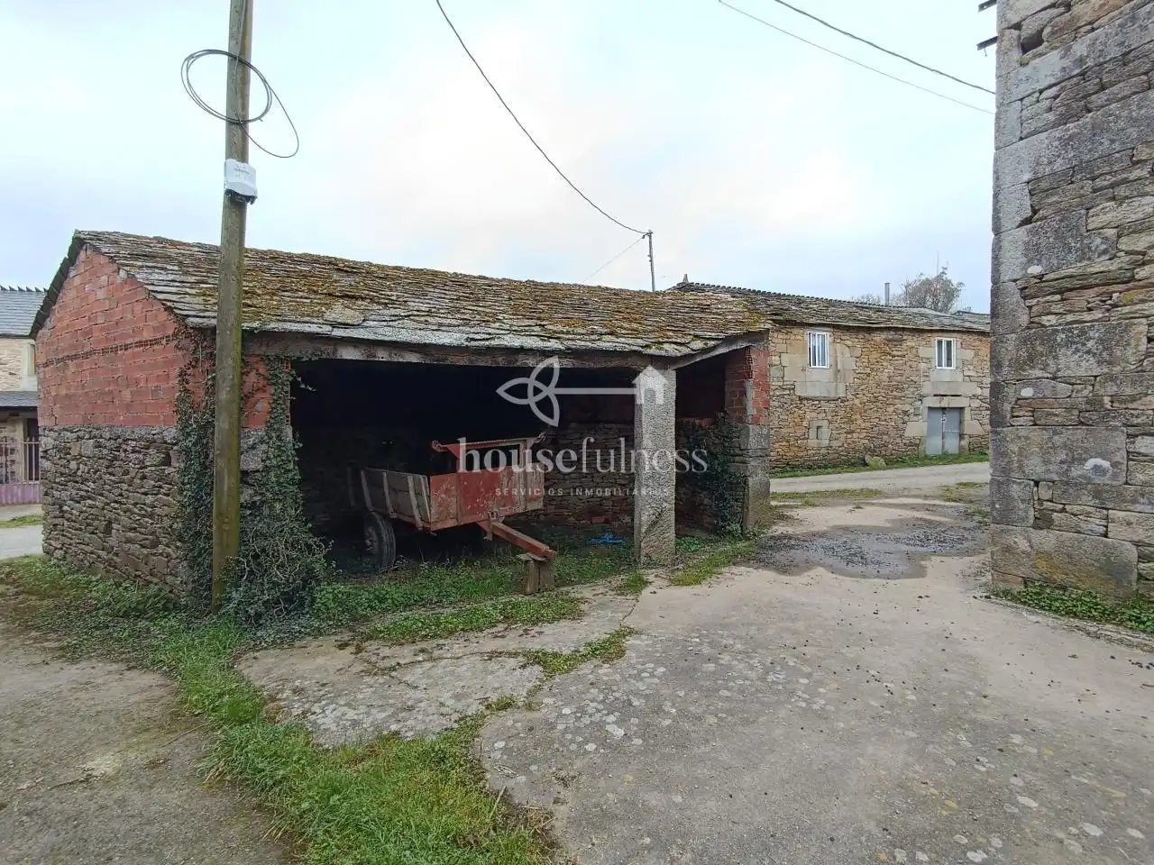 Finca rústica en venta en Friol con Calefacción, Jardín privado y Terraza