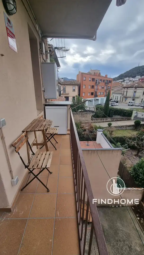 Balcony of Flat for sale in Olot  with Air Conditioner, Heating and Terrace