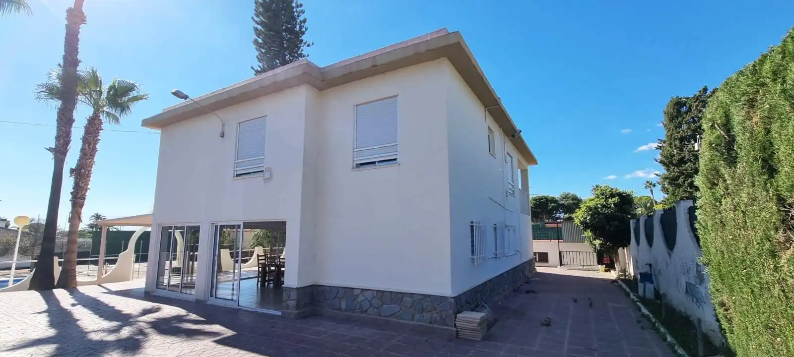 Vista exterior de Casa o chalet en venta en Elche / Elx con Jardín privado, Terraza y Trastero