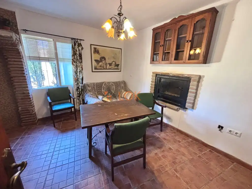 Living room of Houses for sale in El Borge  with Terrace and Swimming Pool