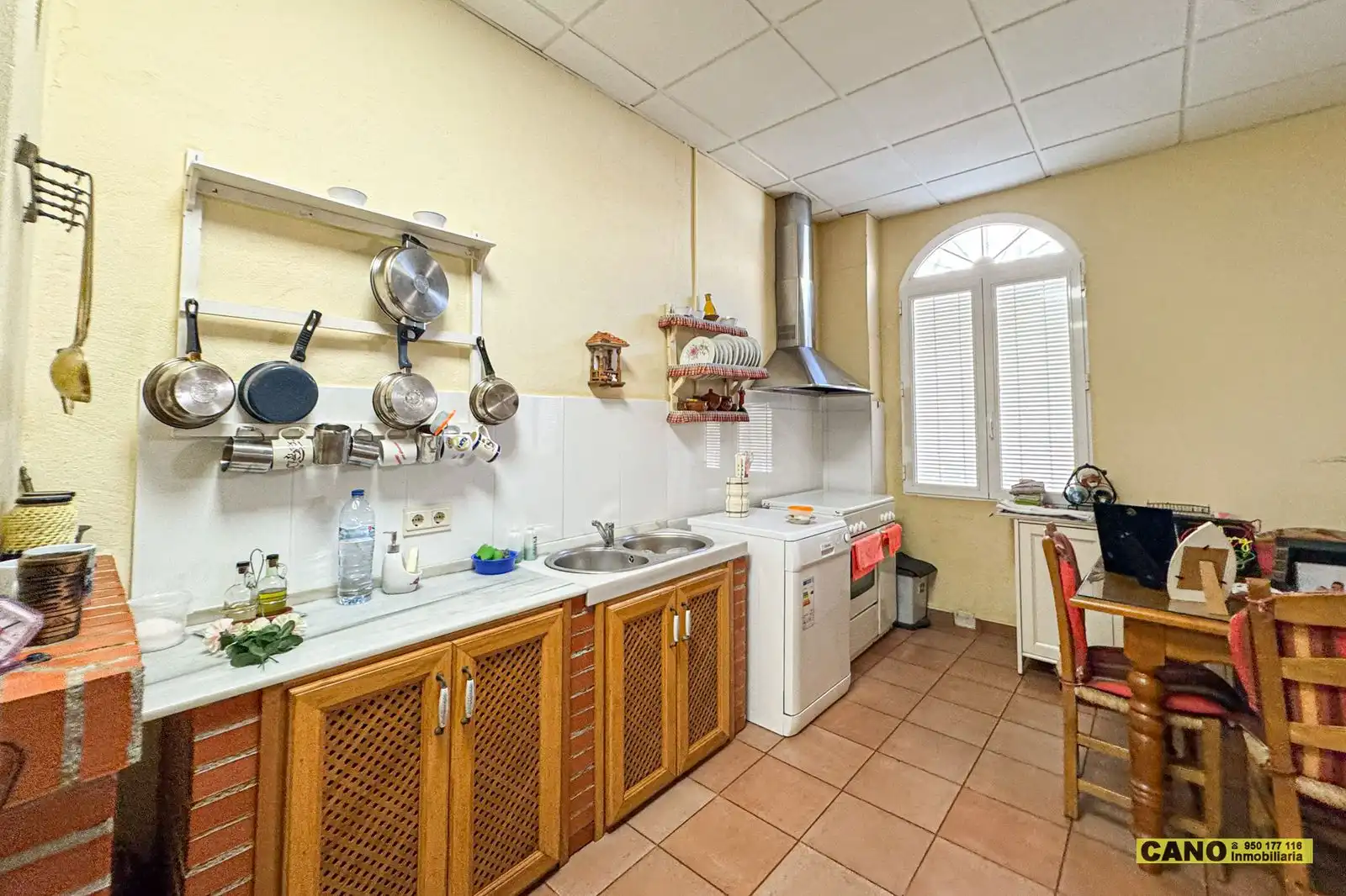 Kitchen of Houses for sale in Roquetas de Mar  with Air Conditioner, Heating and Terrace