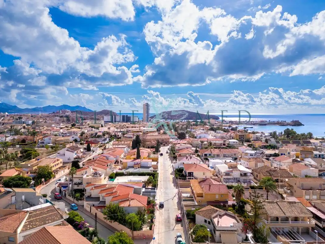 Vista exterior de Casa o xalet en venda en Puerto de Mazarrón
