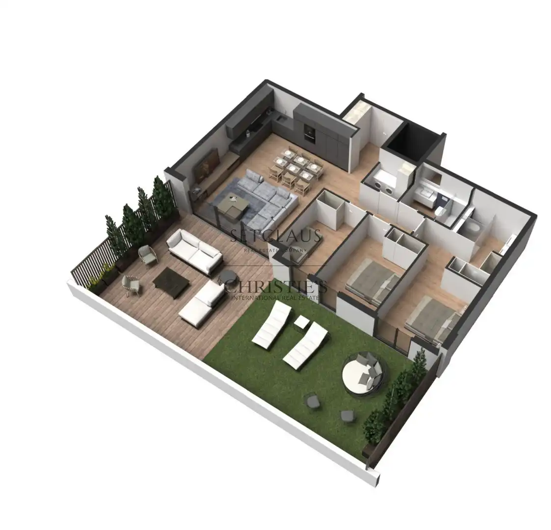 Appartamento con piscina in affitto a Califòrnia - Santa Madrona, imagen 27