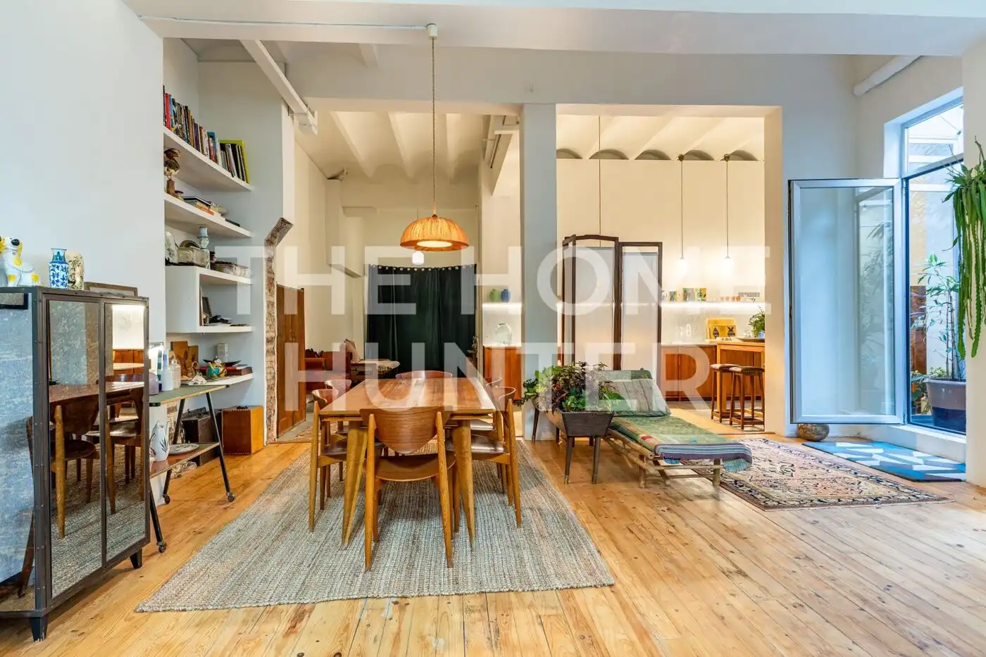Wohnzimmer von Loft zum Verkauf in Barcelona mit Klimaanlage, Heizung und Möbliert